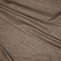 Рогожка ткань для портьер коричневый