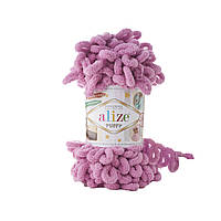 Alize PUFFY (Пуффi) № 98 суха троянда (Пряжа, нитки для в'язання руками)