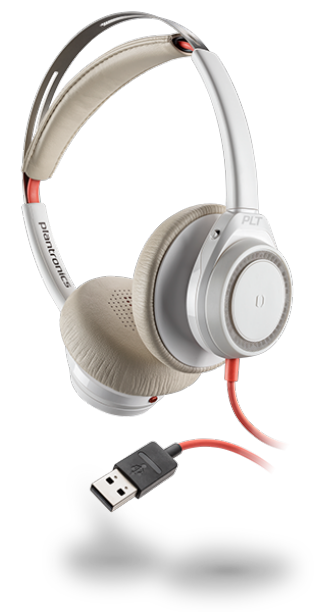 Гарнітура для кол-центру Plantronics BLACKWIRE C7225 (біла)