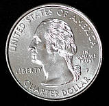 Монета США 25 центів 1999 р. Джорджія, фото 3