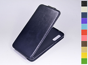 Відкидний чохол з натуральної шкіри для Huawei P20 Pro