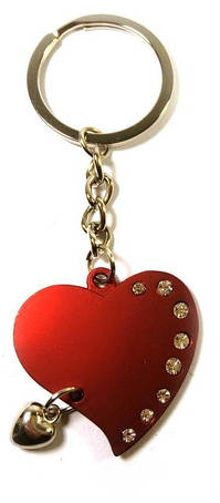 Брелоки з сердечками