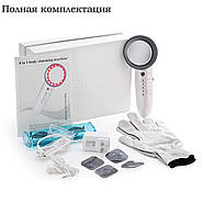 Масажер для тіла та обличчя ручної 6в1 EMS антицелюлітний, ультразвукової Doc-team Body для схуднення: інструкція