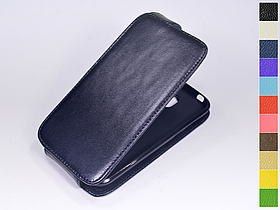 Відкидний чохол з натуральної шкіри для Nokia 1 Dual SIM