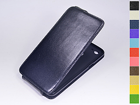 Відкидний чохол з натуральної шкіри для Oppo F5 / F5 Youth