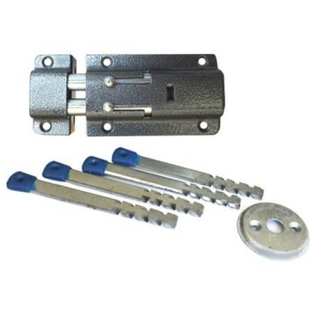 Замок накладний Голеол ЗН-5(2 риг. ст.), фото 1