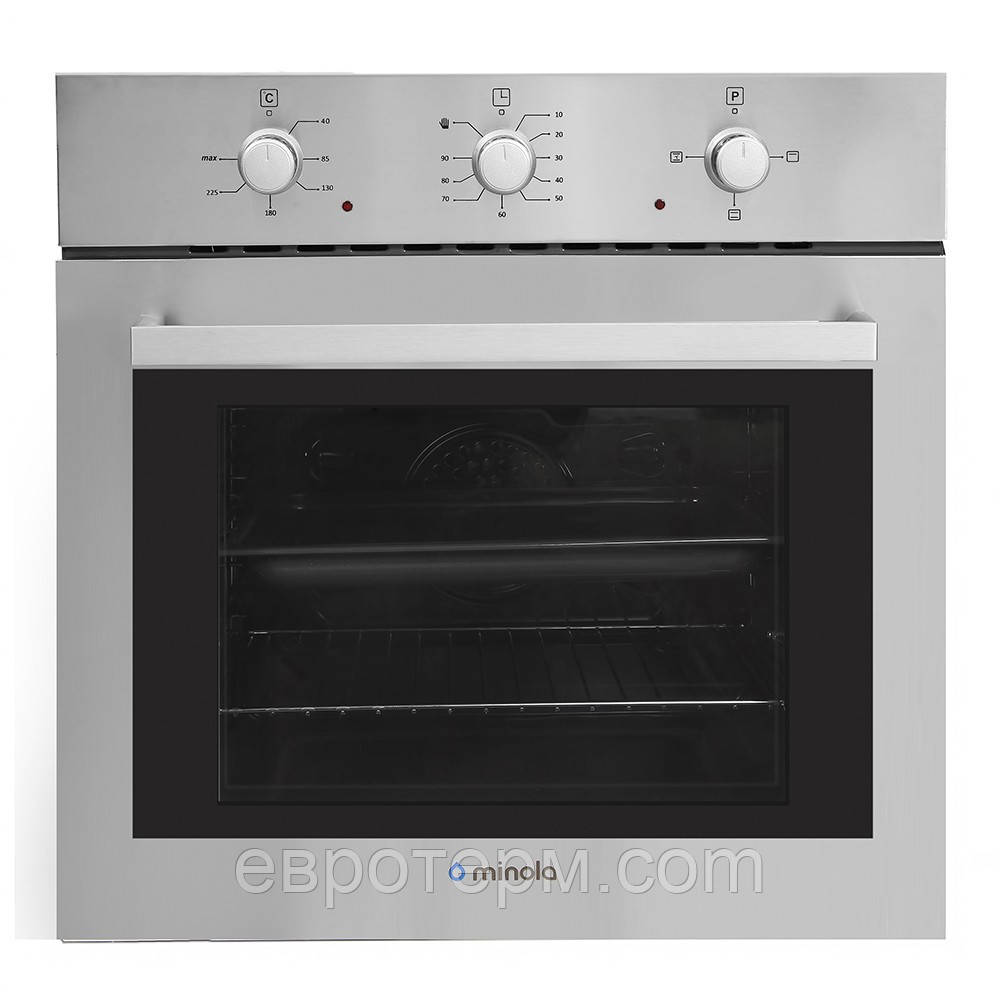 Духова шафа електричний Minola OE 64134 INOX/BL