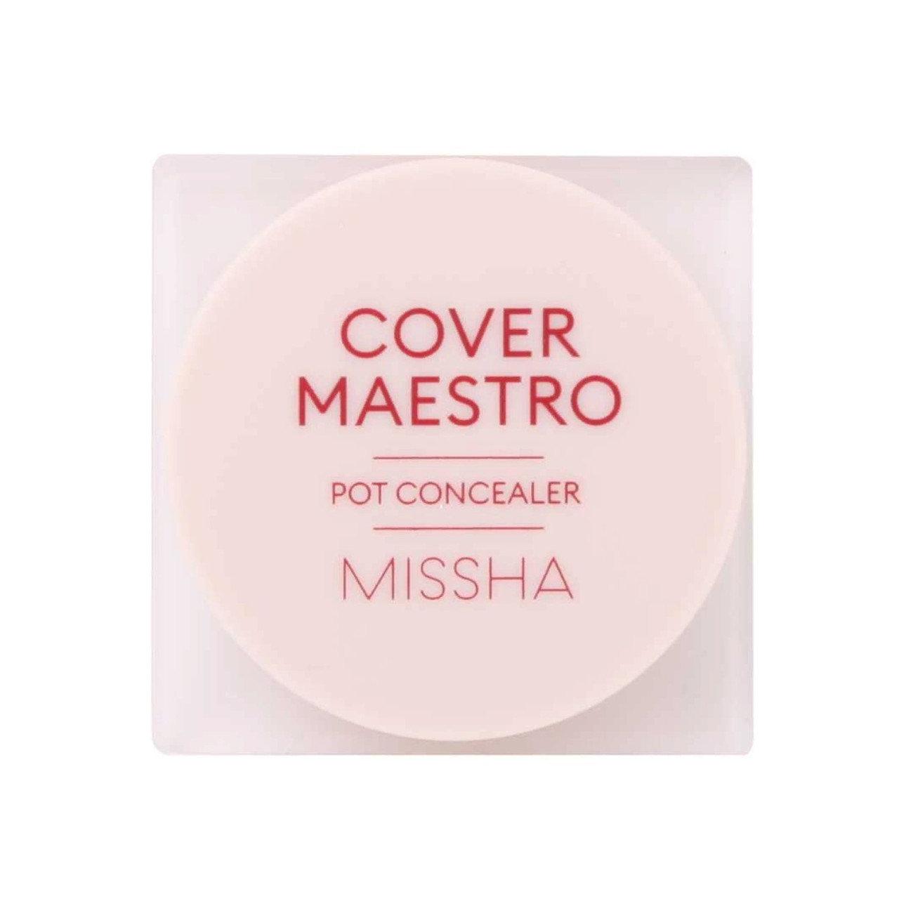 Консиллер для лица Missha Cover Maestro Pot Concealer - Forte 5,5 г (8809581448421) - фото 1 - id-p1078250413