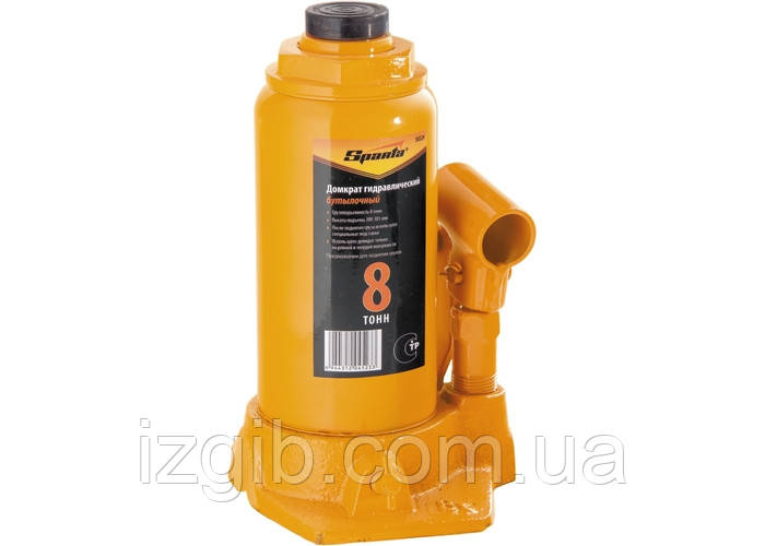 Домкрат гидравлический Sparta бутылочный 8 т, h- 200-385 мм - фото 1 - id-p126524900