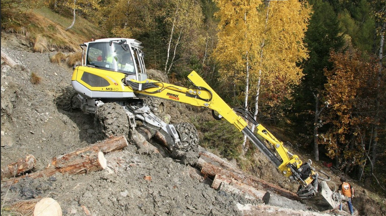 Крокуючий екскаватор Menzi Muck M340, фото 1