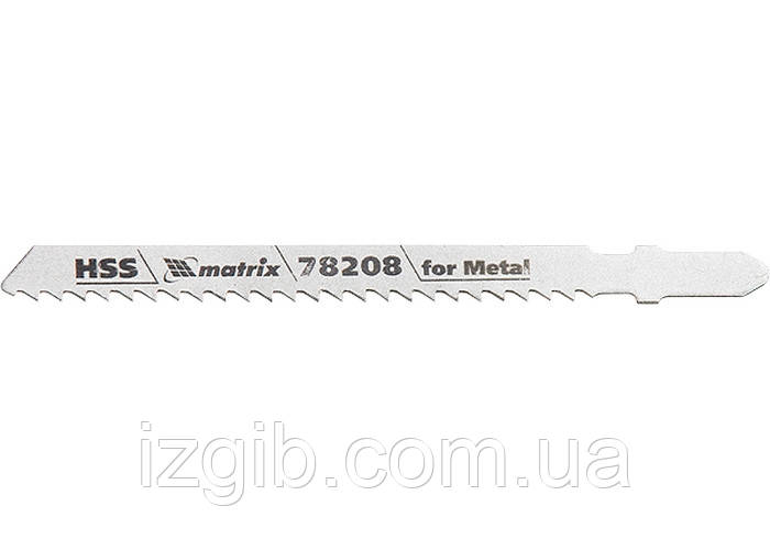 Полотна для электролобзика по металлу Matrix T127D 75х3мм HSS - фото 1 - id-p126525720