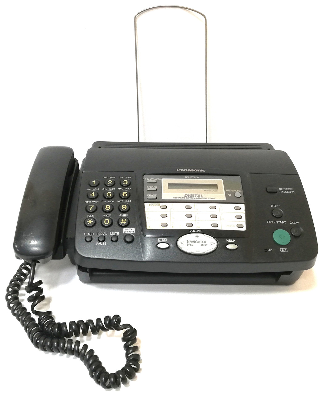 Факсимильный аппарат телефон-факс Panasonic KX-FT908UA Б/У ...