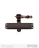 Універсальний дверний довідник з фіксацією RYOBI *8800 8803 DARK_BRONZE STD_HO_ARM EN_2/3 65 кг 965 мм, фото 3