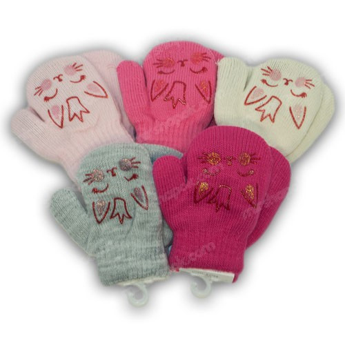 ОПТ Рукавиці дитячі, р. 10 (0-6 міс), виробник Польща (6 шт./набір), фото 1