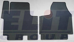 Фронтальний гумовий килимок (на дві сторони) на Рено Трафік 01-> — ELIT-KHD280375