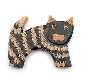 Магніт з дерева "Кіт" (8х6,5х1 см)