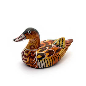 Качка дерев'яна мальована (10,5х6х5 см)