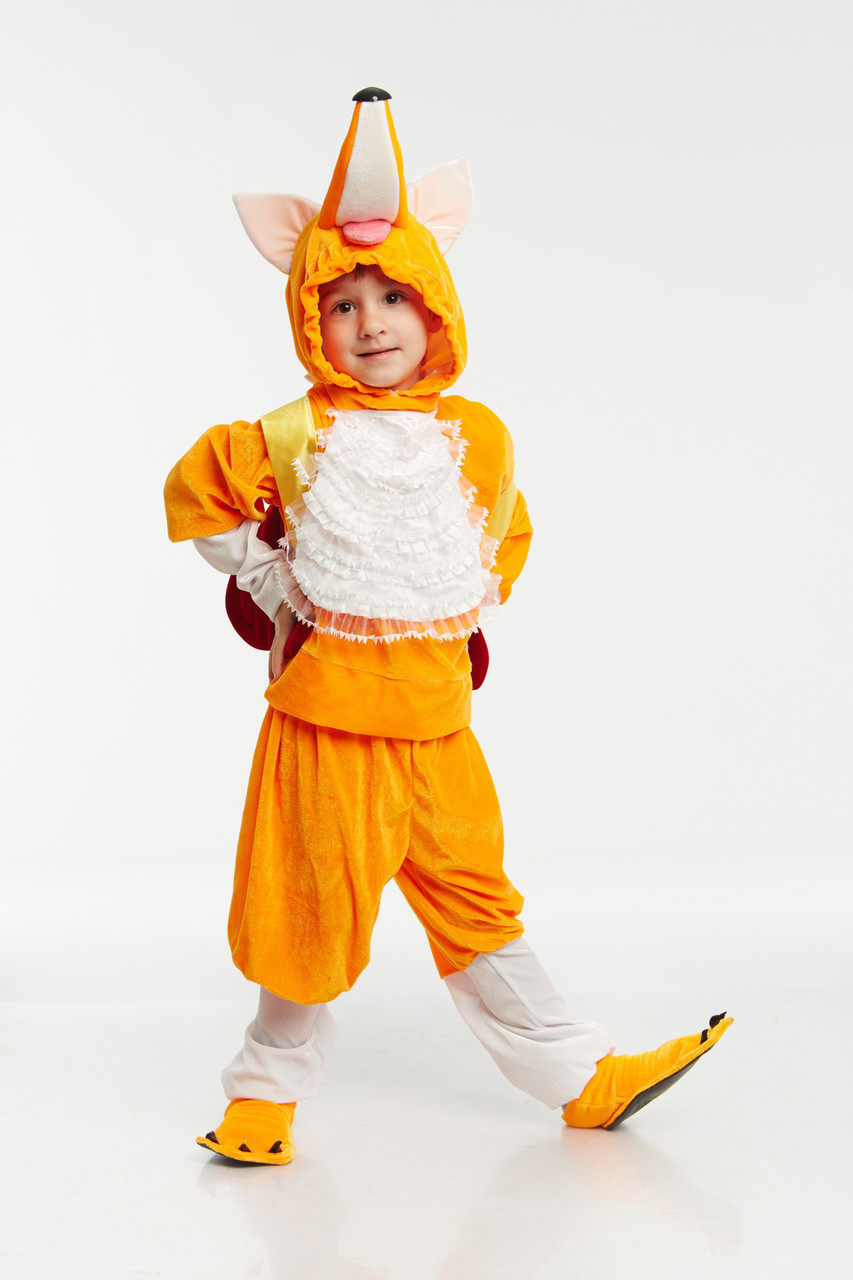 Лис «Мисливець» карнавальний костюм для хлопчика на зріст 110-120 см