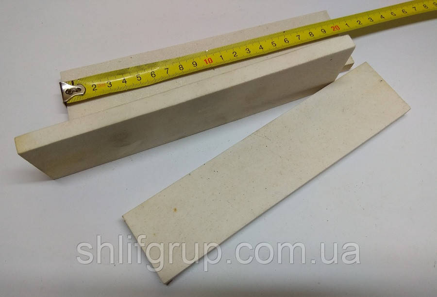Бруски для заточування ножів 280 grit білий електрокорунд 200/50/10 М63