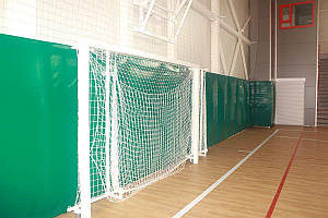 Ворота для міні футболу та гандболу шарнірно-збираються до стіни