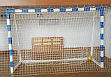 Ворота для мініфутболу та гандболу розбірні з смугами, фото 2