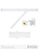 Доводчик дверний з ковзною тягою RYOBI 1200 D-1200T WHITE BC SLD_HO_ARM EN_3 60 кг 950 мм, фото 2