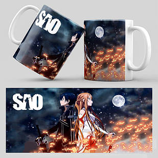 Чашка Аніме SAO 001