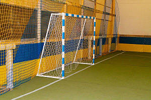 Ворота для футболу 2500х1700 мм з смугами