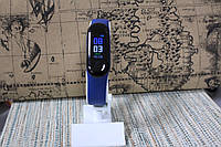 Умный фитнес браслет Smart М3 plus цветной экран, Bluetooth синий