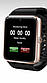 Розумні смарт-годинник Smart Watch GT08 чорні в золоті sim, фото 3
