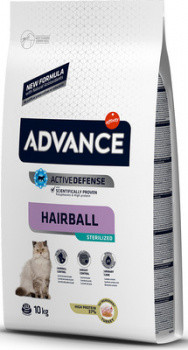 Корм для стерилізованих кішок ADVANCE (Едванс) Cat Sterilized Hairball виведення вовни, 1,5 кг