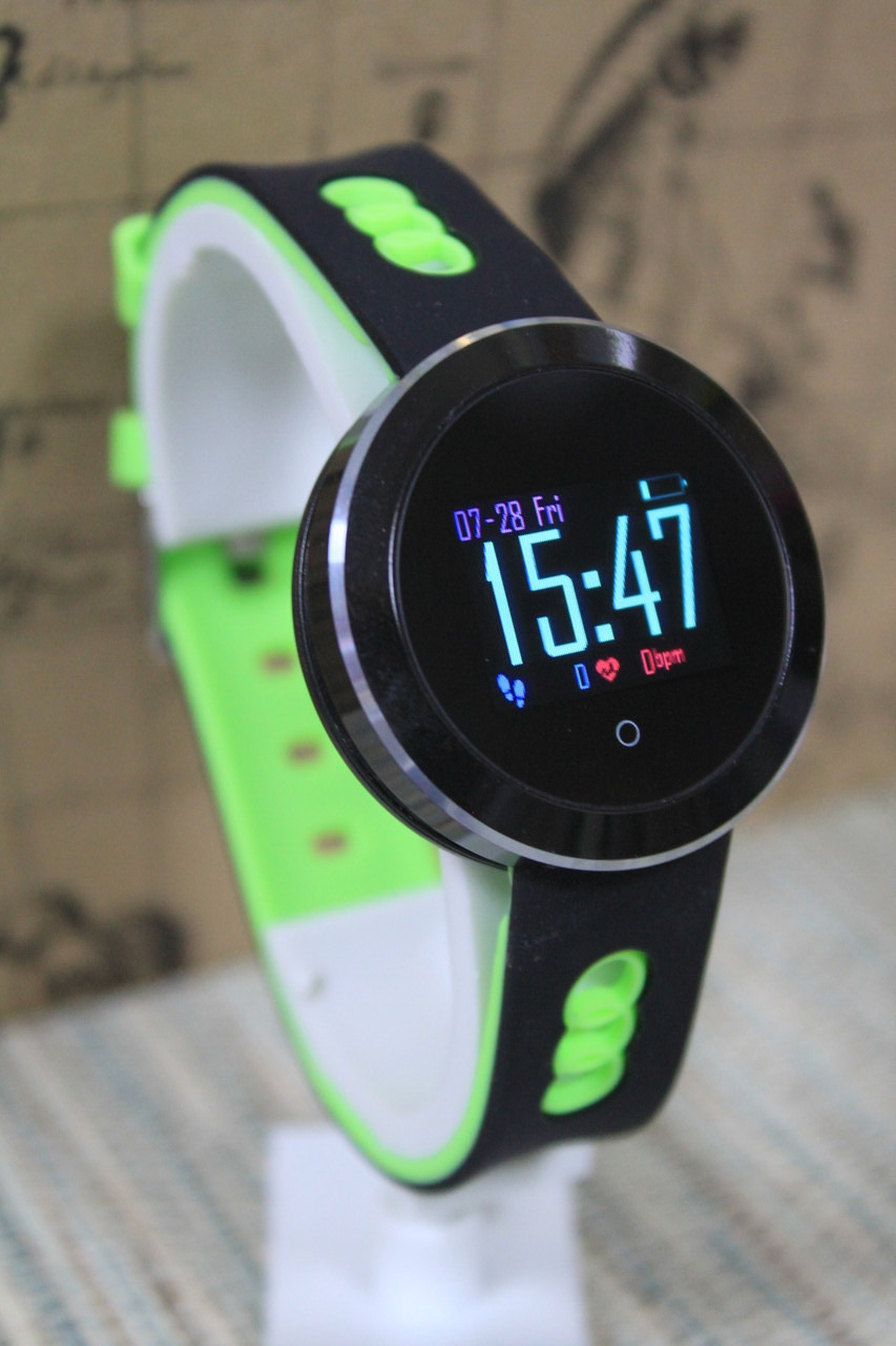 Ексклюзивні розумні годинник Smart Watch Q8 Pro спортивні чорно - зелені