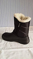 Зимові чоловічі черевики для морозної погоди до-30 і сльоти чорні на блискавці розмір 44 = 28.5 см
