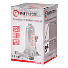 Домкрат гідравлічний телескопічний 12 т Intertool GT0026, фото 4