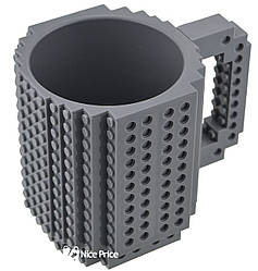 Кружка-конструктор Lego 350мл Yellow Grey
