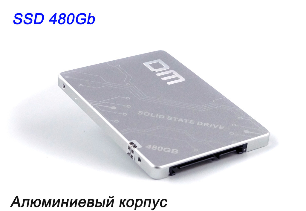 SSD диск 480GB (480 ГБ) для ноутбука та ПК 2.5" (жорсткий твердотільний накопичувач) DM F500-480Gb SATA ⅲ