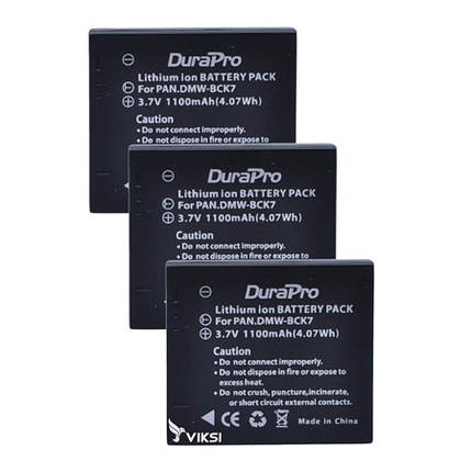 Акумулятор Panasonic DMW-BCK7 (1100mah), фото 3