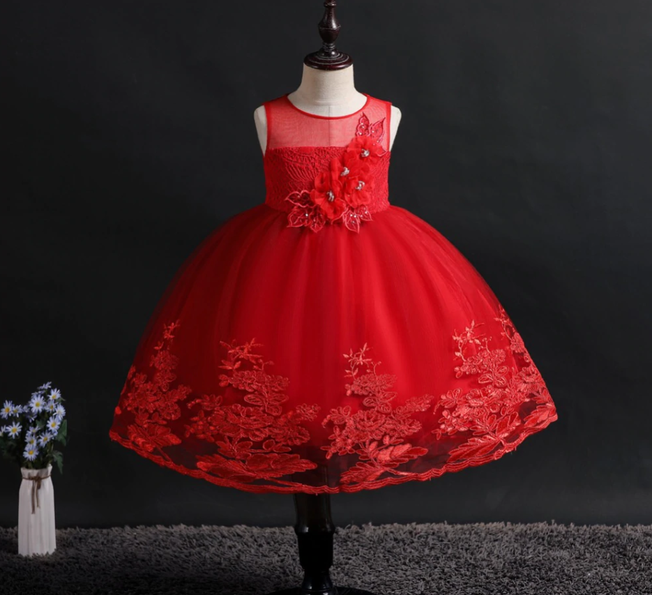 Ошатне бальне плаття. червоне.Elegant ball gown. redна2021