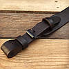 Ремінь для рушницi прямий 35 мм Коричневий (шкіра), фото 2