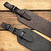 Ремінь для рушницi трапеція Чорний, Коричневий (шкіра), фото 3