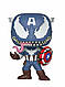 Фігурка Funko Pop Marvel Venom Captain America Марвел Веном Капітан Америка Movies 10см CA V364, фото 2