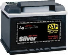 Акумулятор автомобільний ZAP 6СТ-60 Аз Silver
