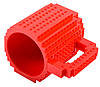 Кружка-конструктор Lego 350мл Red, фото 3