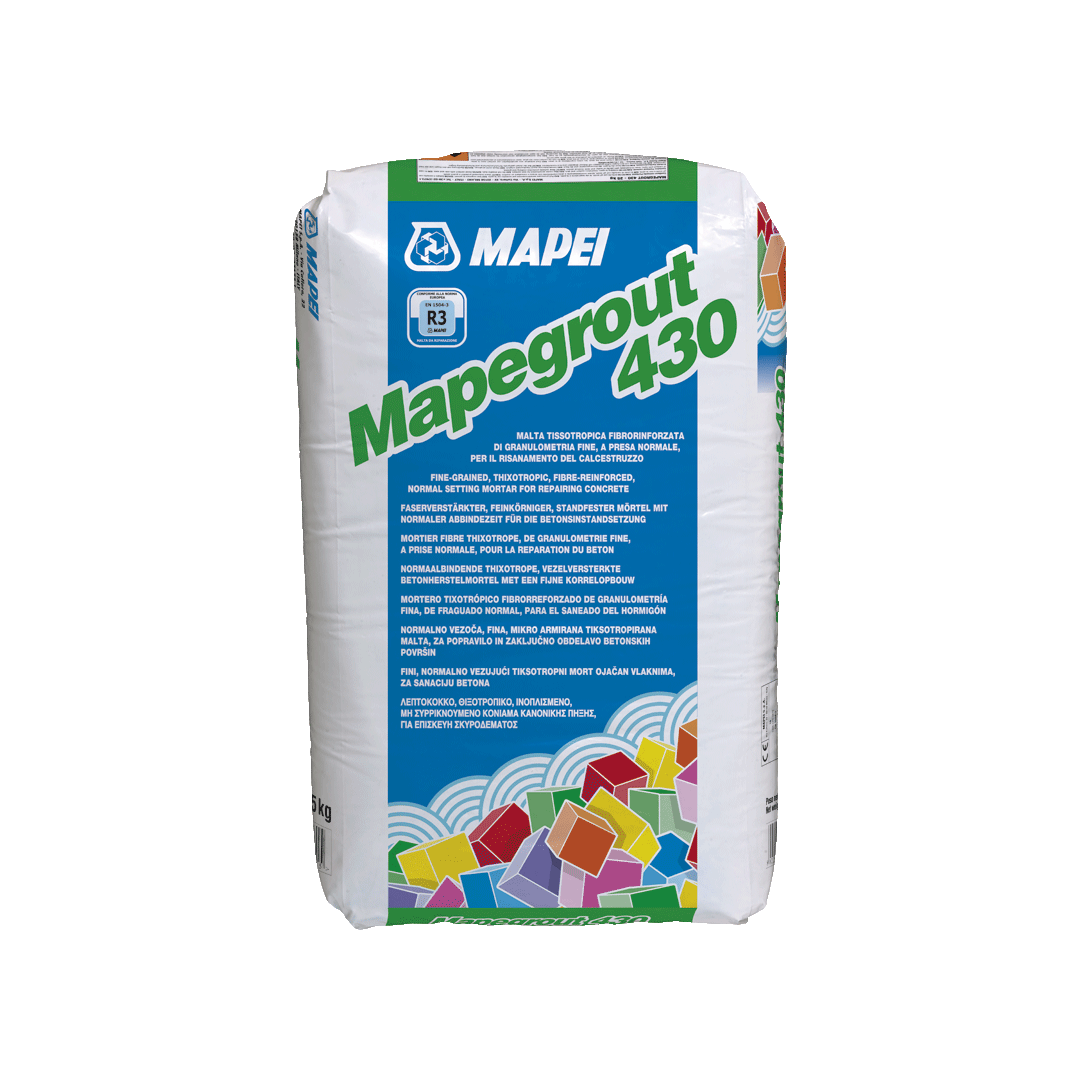 Смесь для ремонта бетона Mapei Mapegrout 430 25 кг - фото 1 - id-p1078530722