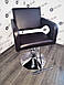 Крісло перукаря ГІДРАВЛІКА на ДИСКУ для клієнтів перукарських салонів краси Adriana VM868, фото 3