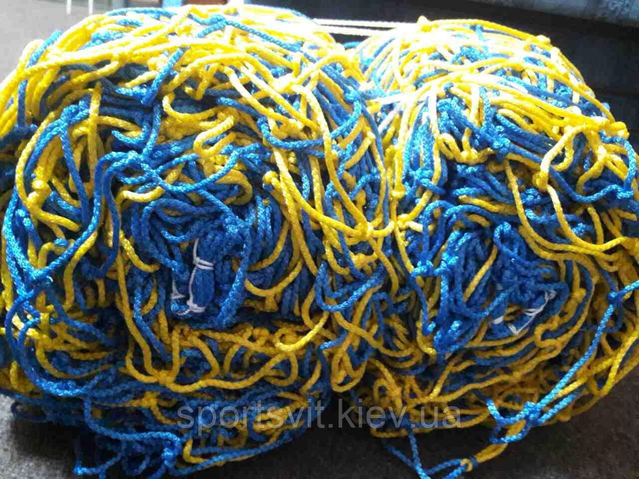 Сітка футбольна "Юніор" 4,5 мм кольорова
