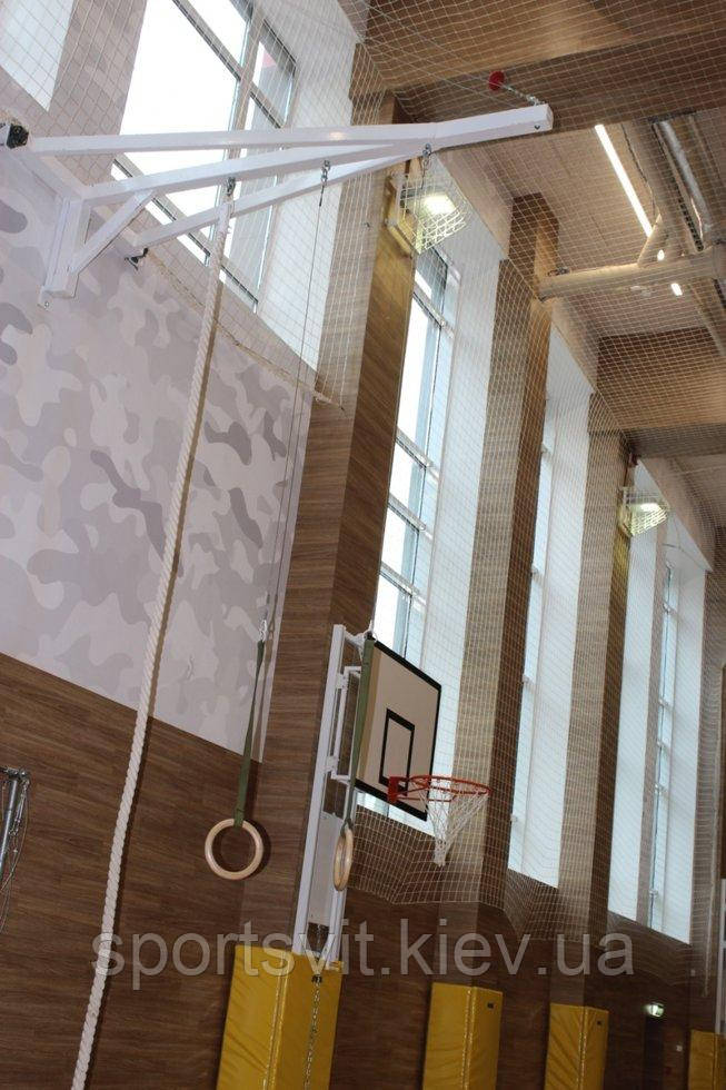 Система кріплення під гімнастичні кільця або канат