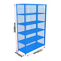 Стеллаж для хранения спортивного инвентаря закрытого типа