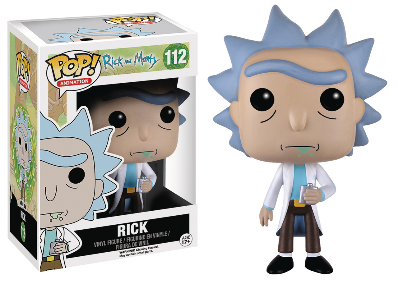 Фігурка Funko Pop Фанко Поп Рік та Морті Рік Санчез Rick and Morty Rick Sanchez 10 см Animation RM RS 112, фото 1