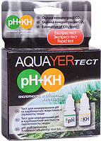 Набор тестов для аквариума на кислотность и карбонатную жесткость AQUAYER тест pH+КН